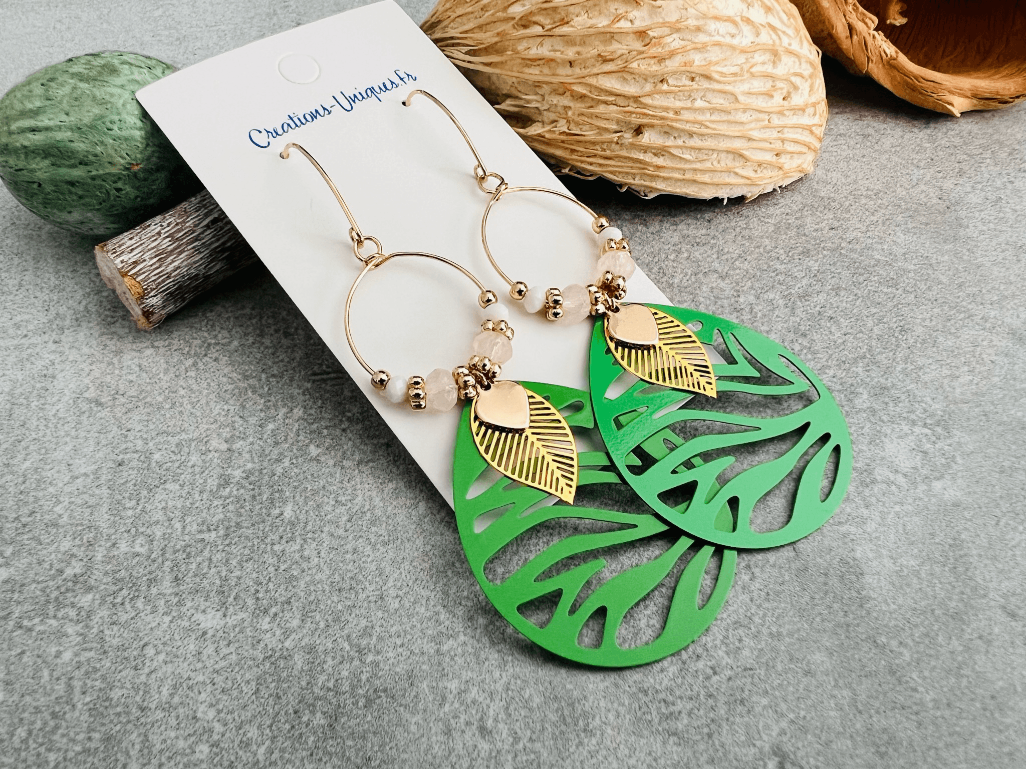 Boucles d’oreilles MARNIE - Créations Uniques