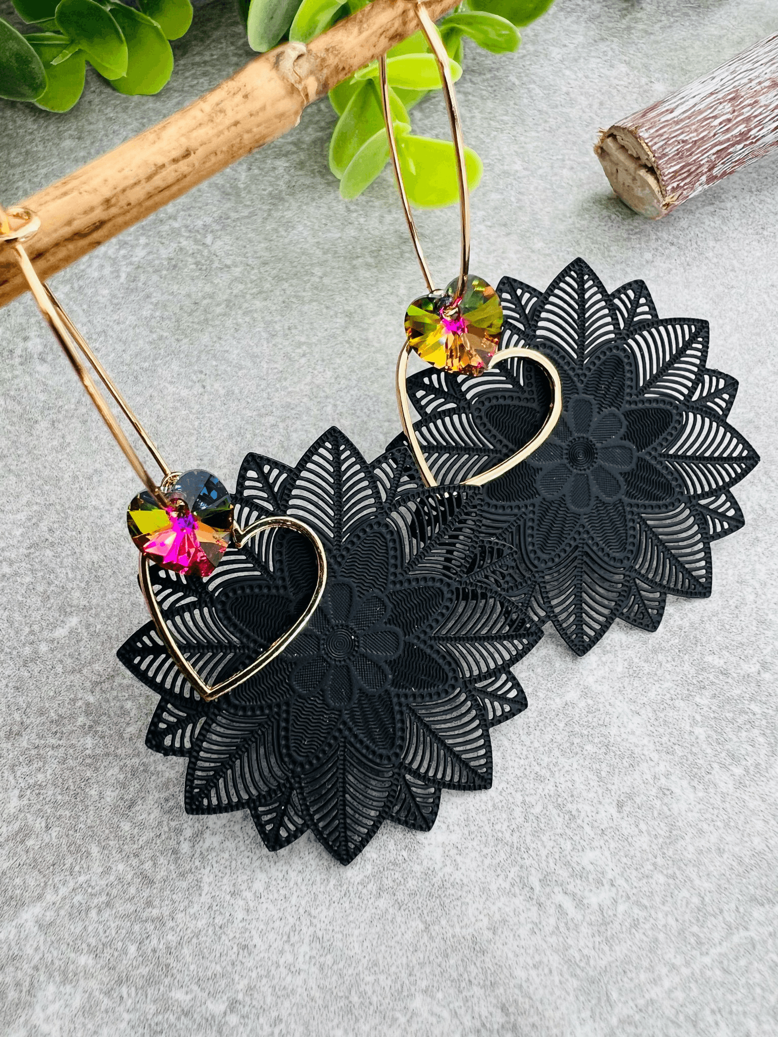 Boucles d’oreilles MARYSE (new) - Créations Uniques