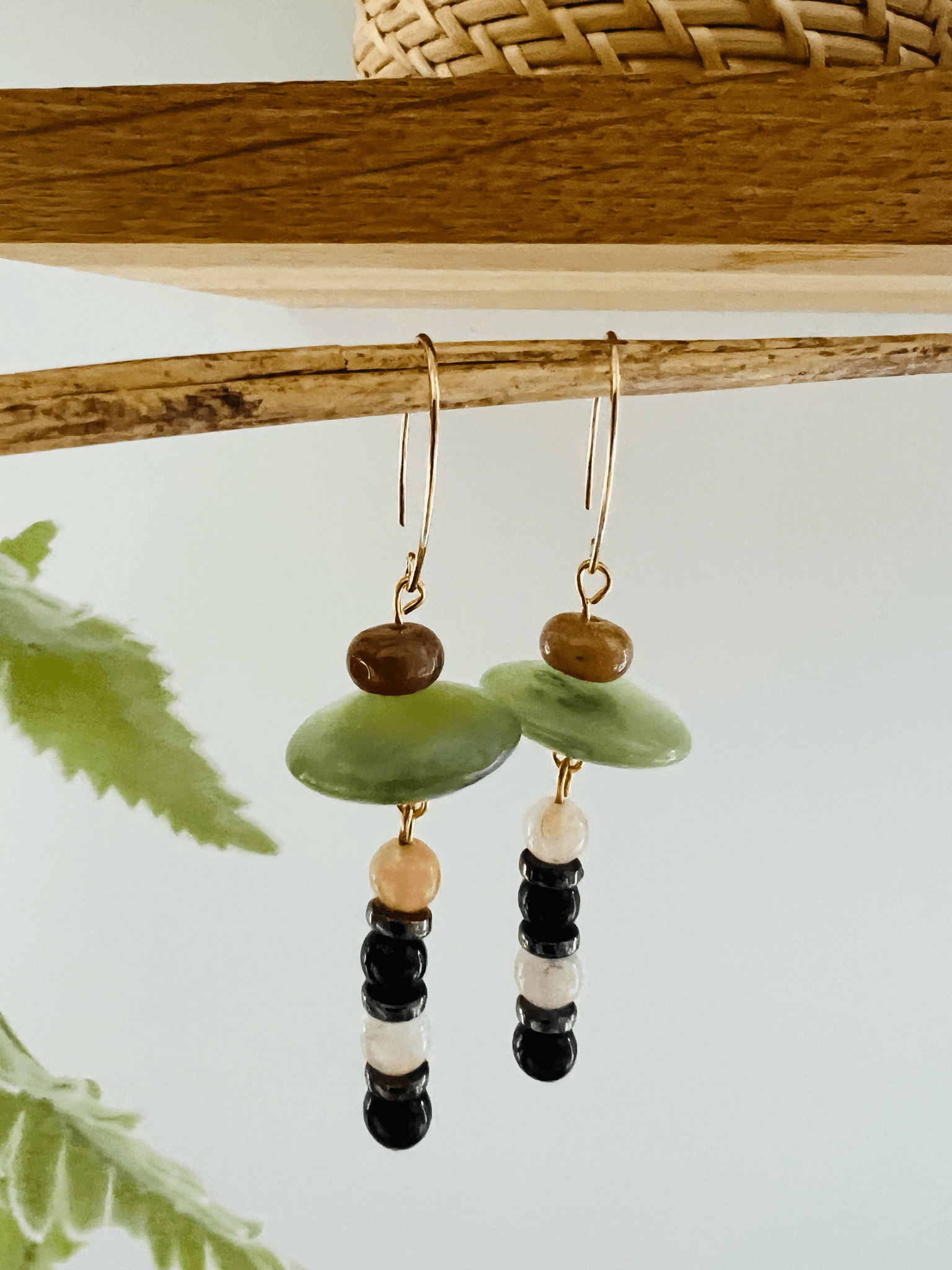 Boucles d’oreilles perles DANY - Créations Uniques - Créations Uniques