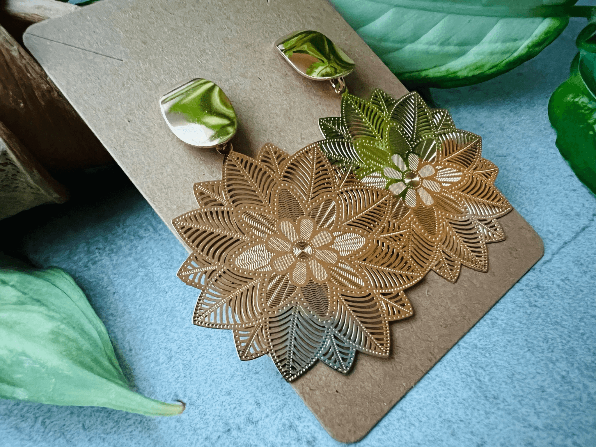 Boucles d’oreilles SAMATHA - Créations Uniques