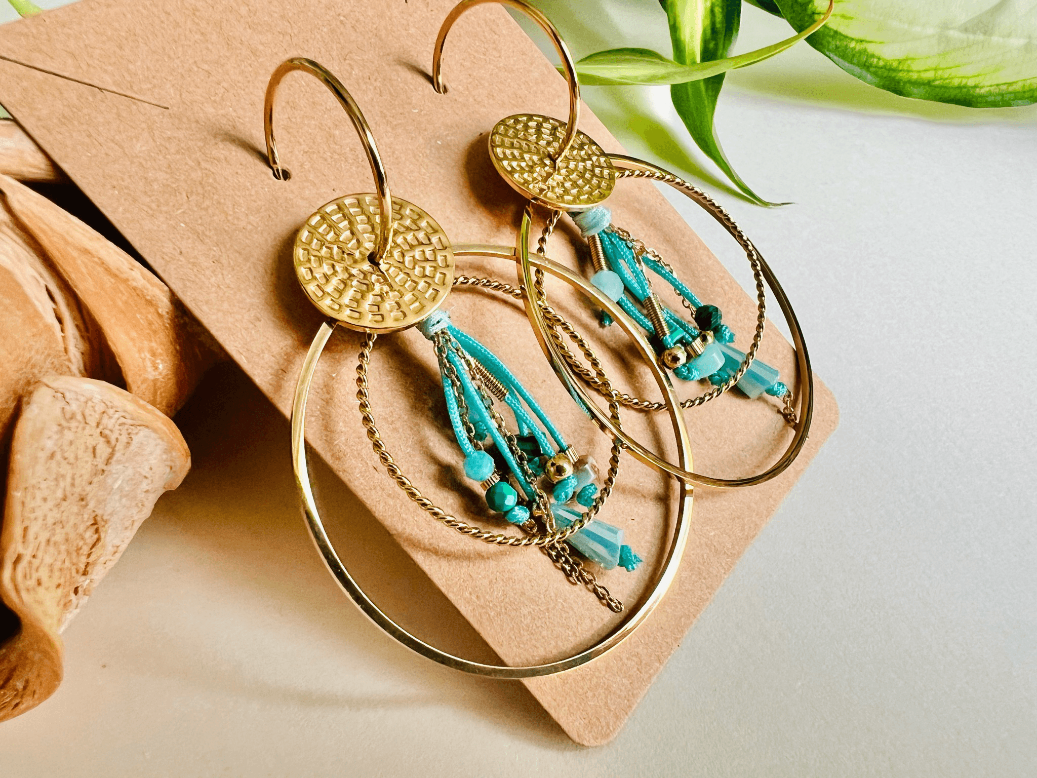 Boucles d’oreilles SHERAZADE - Créations Uniques