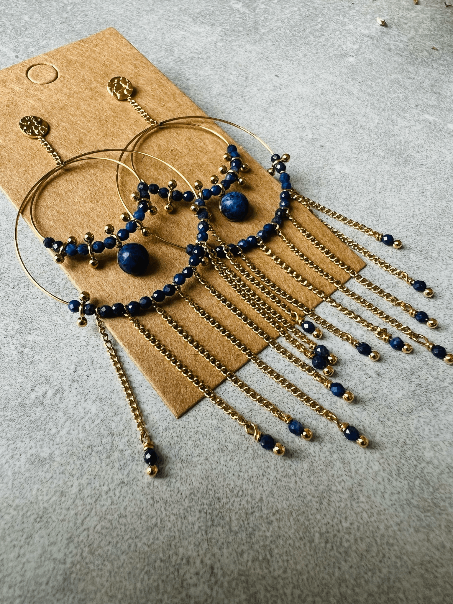 Boucles d’oreilles ANNABELLE - Créations Uniques