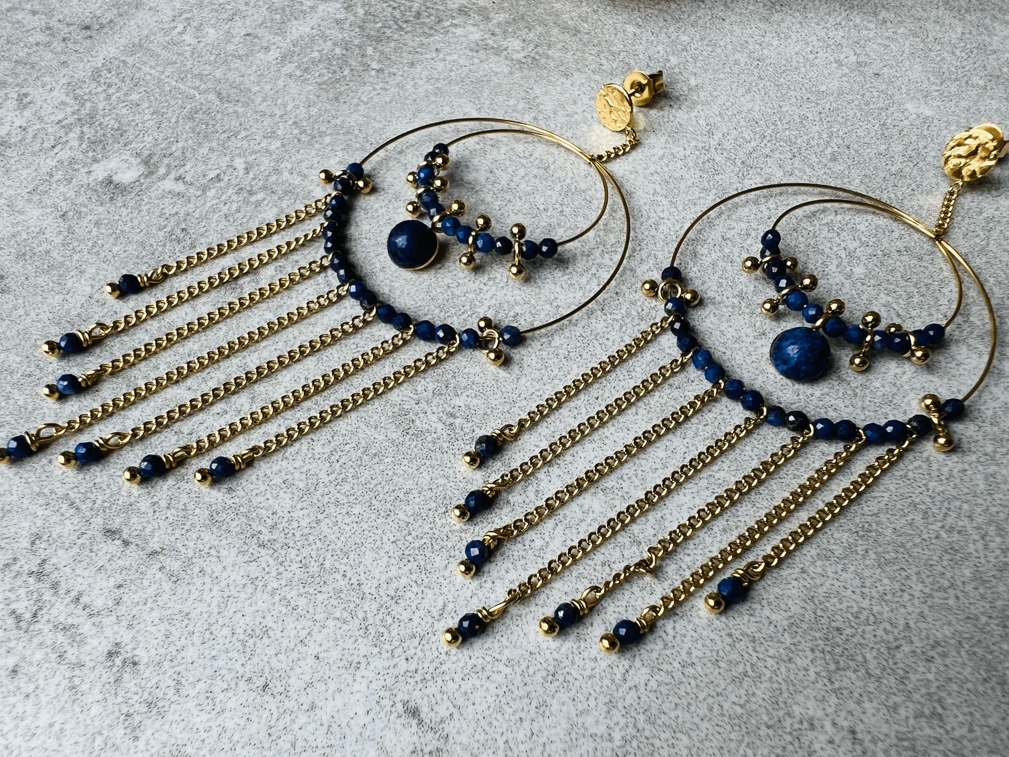 Boucles d’oreilles ANNABELLE - Créations Uniques