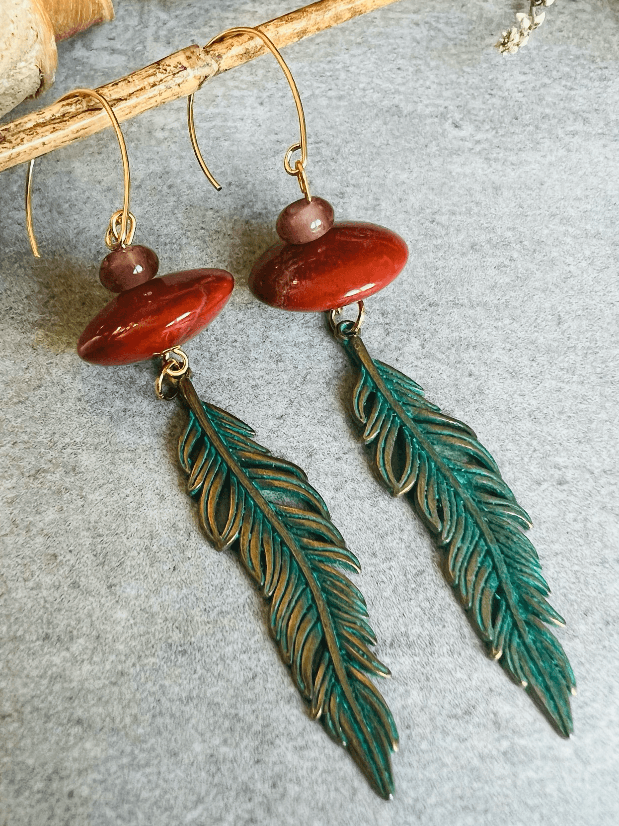 Boucles d’oreilles GRACE - Créations Uniques